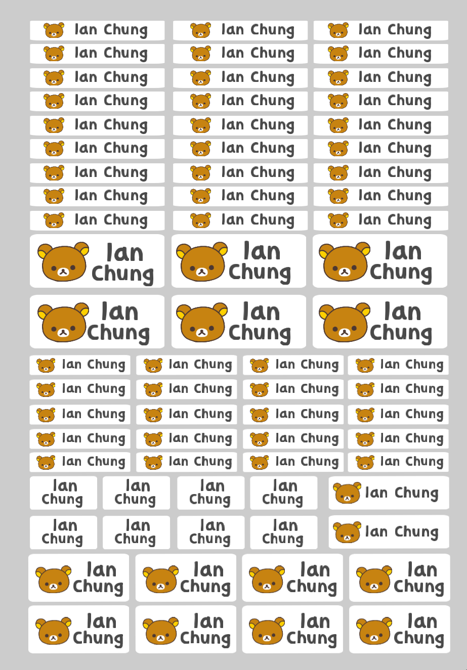 71 Pcs Personalized Name Labels for School Supplies -Waterproof and Dishwasher Free