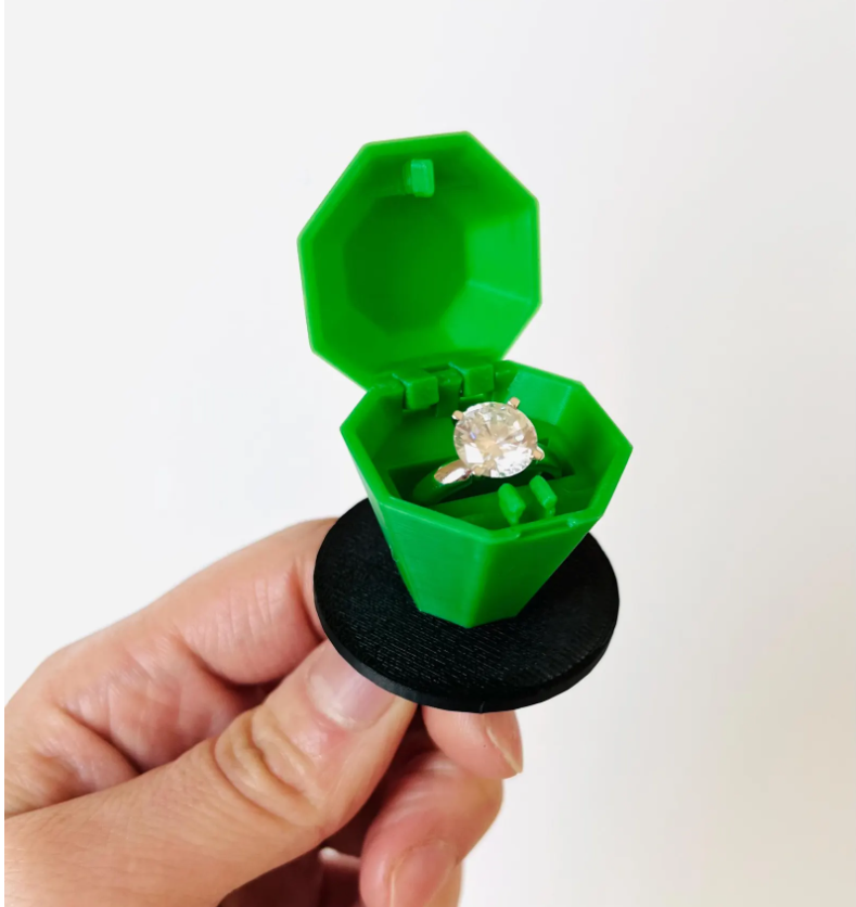 Wicked inspired Ring Pop Ring Box