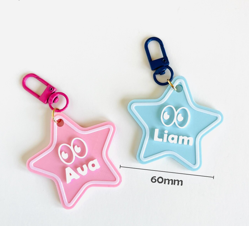 Twinkle twinkle little star Personalized Name Keychain