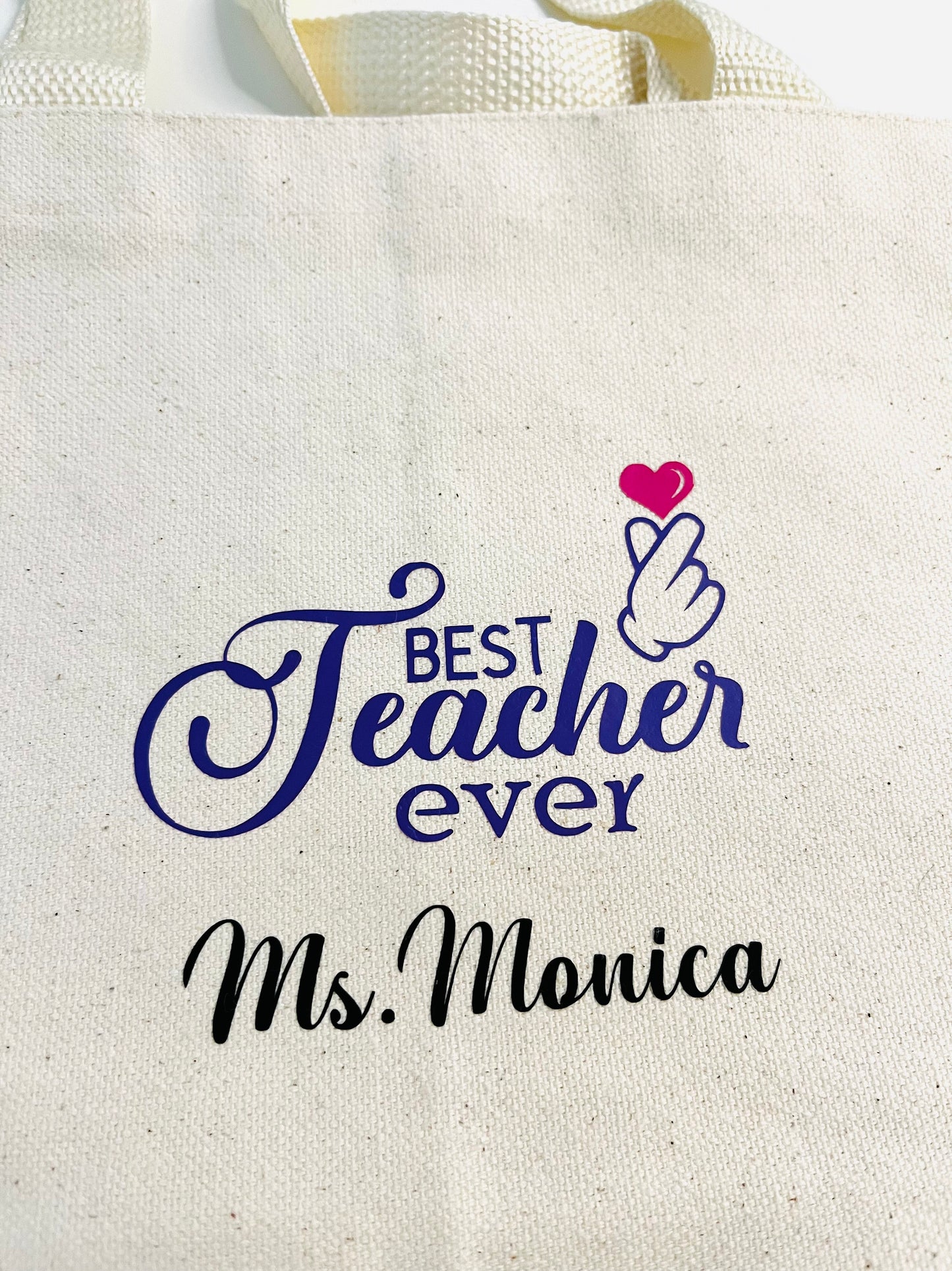Canvas custom bag, Best teacher bag