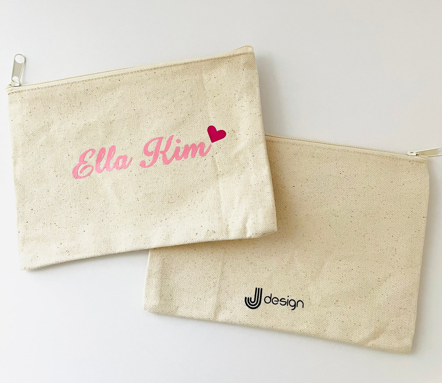 Personalized name pouch