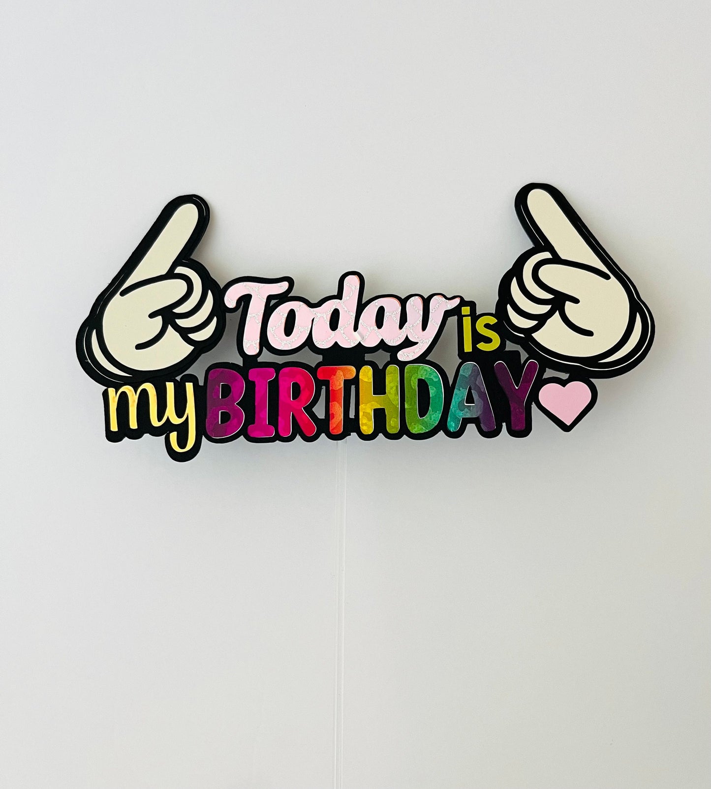Today is my Birthday cake topper