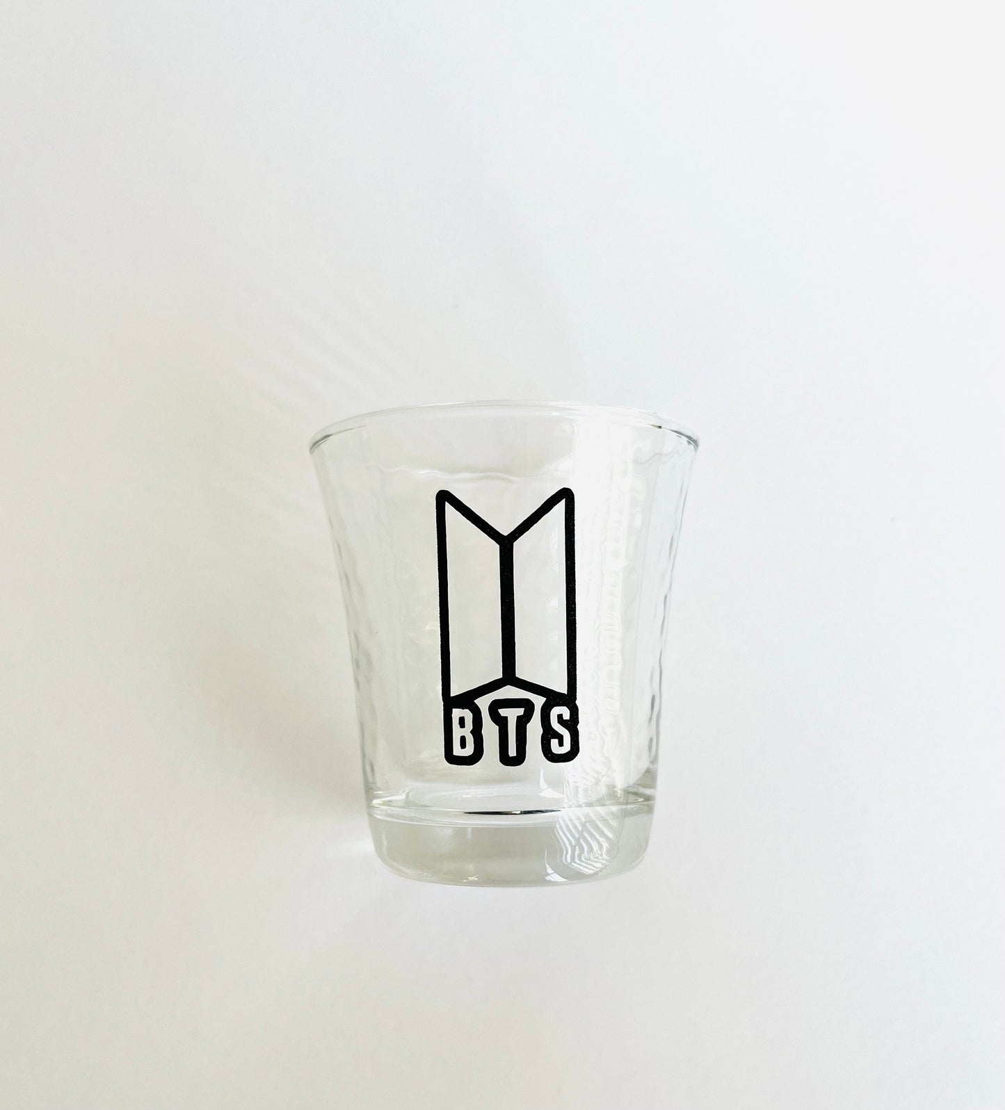 Bts whiskey glass, BTS glass, BTS alcohol glass