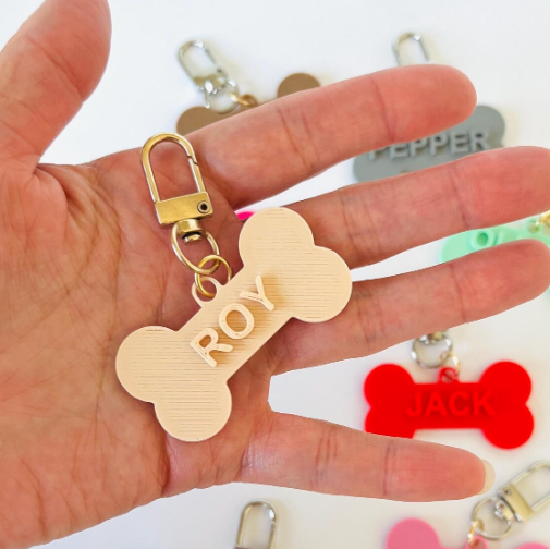 Mini Dog Name Tag