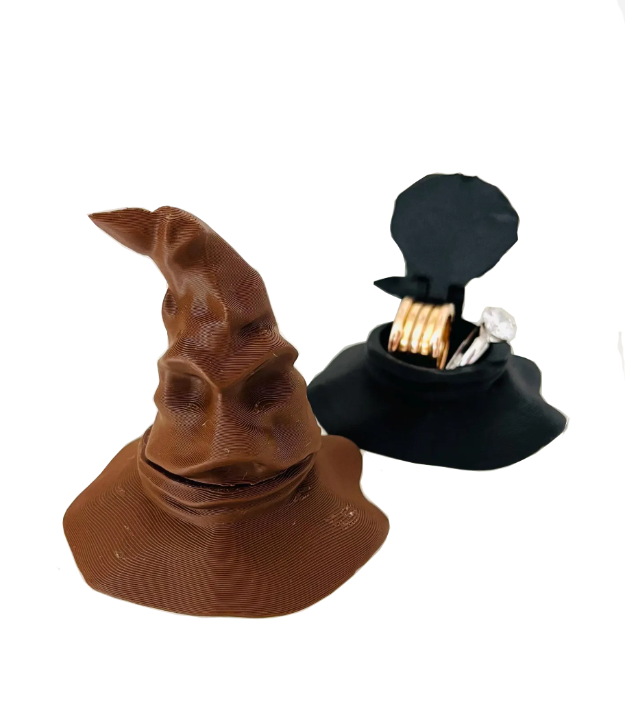 Harry Potter Sorting Hat Jewelry Case-Wizard Hat ring case