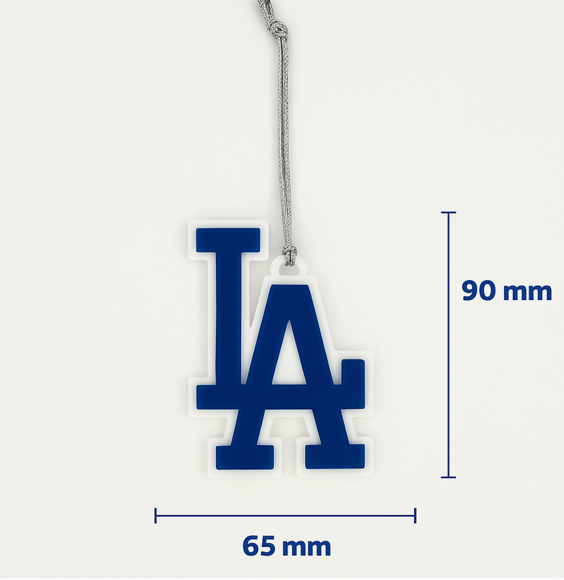 LA Christmas Tree Ornament Baseball Christmas Ornaments