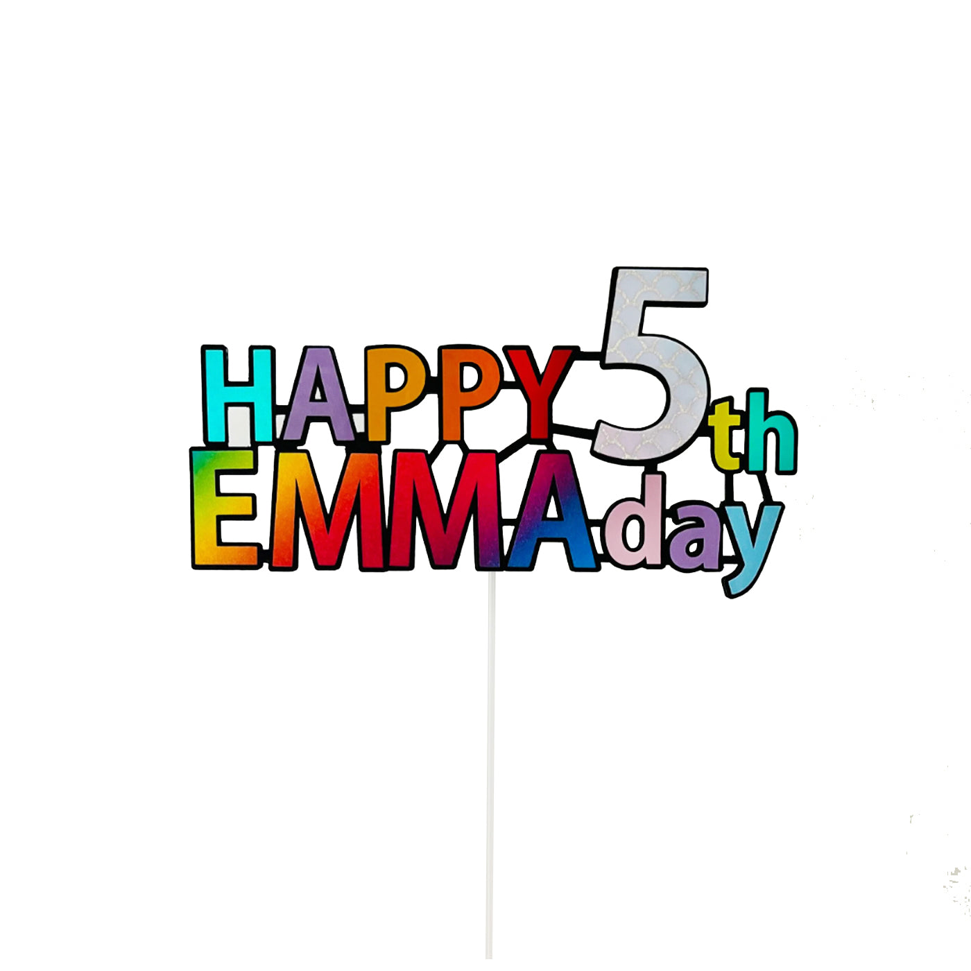 Customized Birthday topper, birthday cake topper