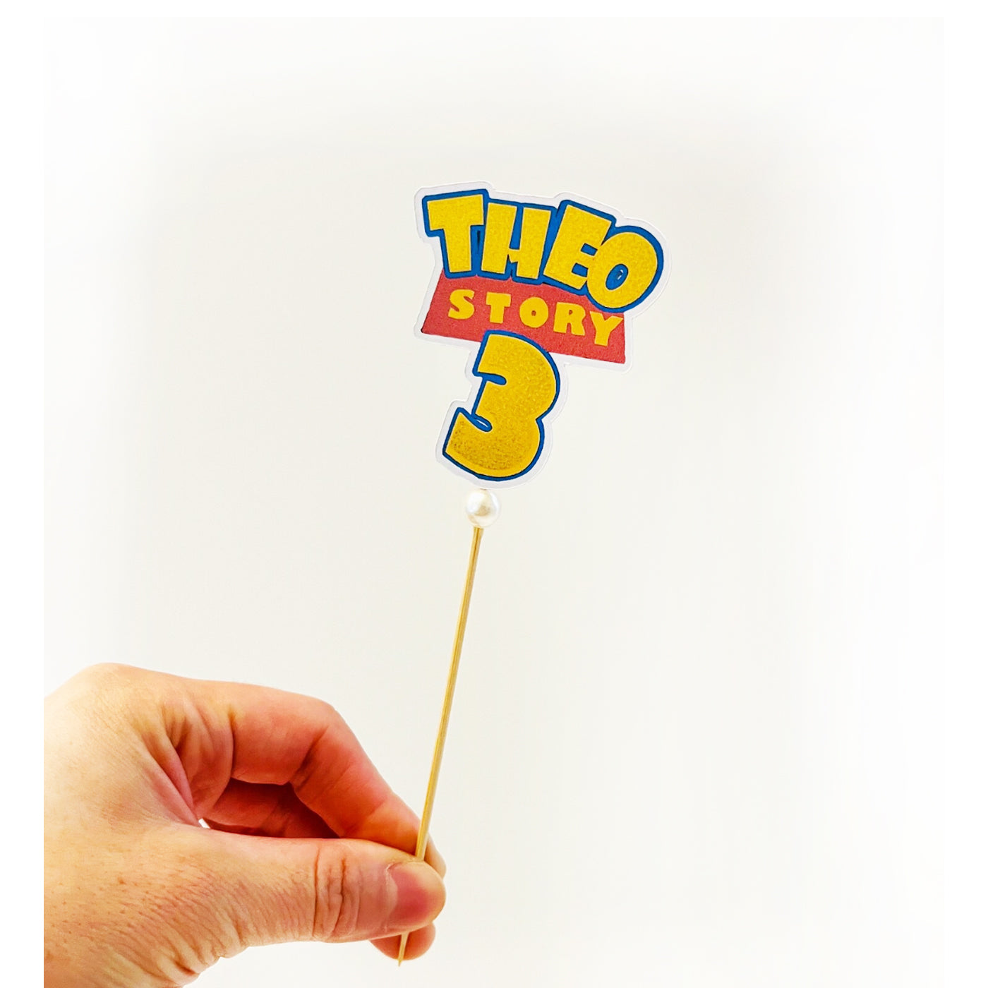 Toy story cupcake topper, Custom cupcake topper