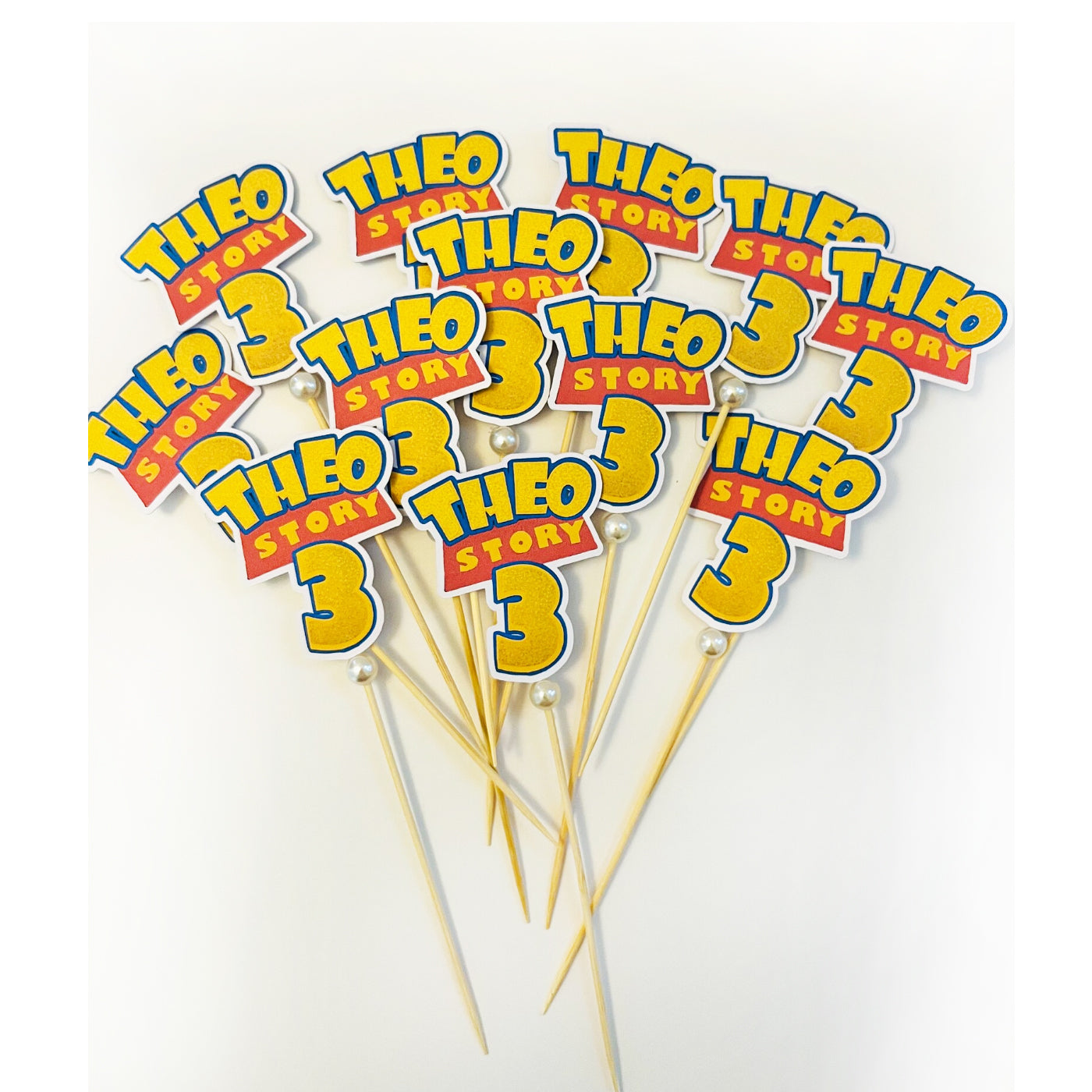 Toy story cupcake topper, Custom cupcake topper