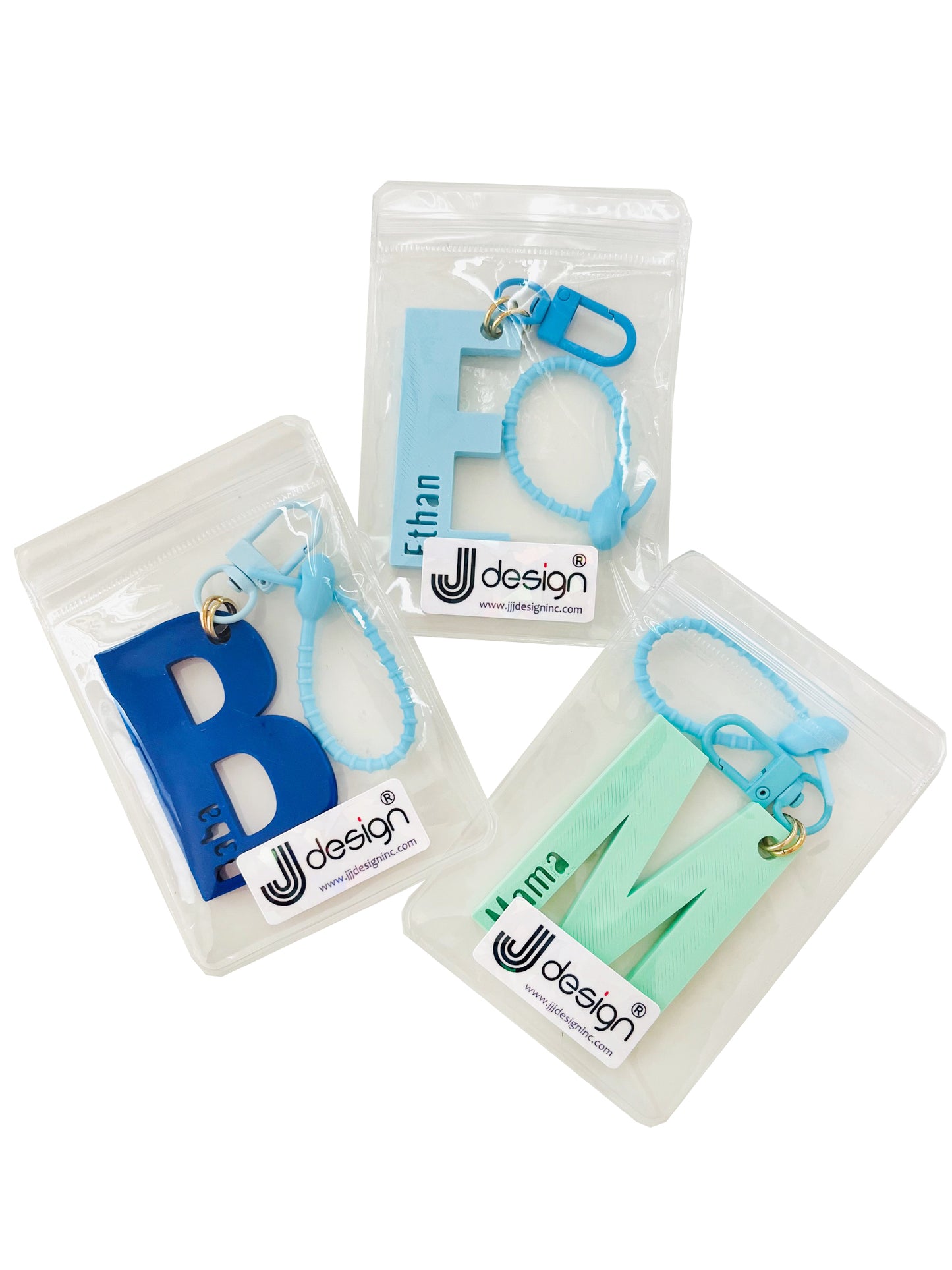 Personalized Initial Name Keychain