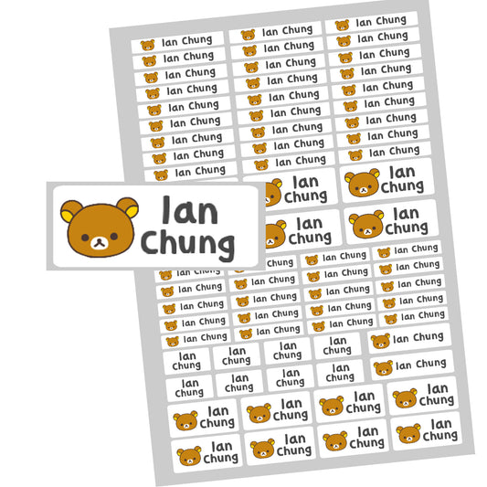 71 Pcs Personalized Name Labels for School Supplies -Waterproof and Dishwasher Free