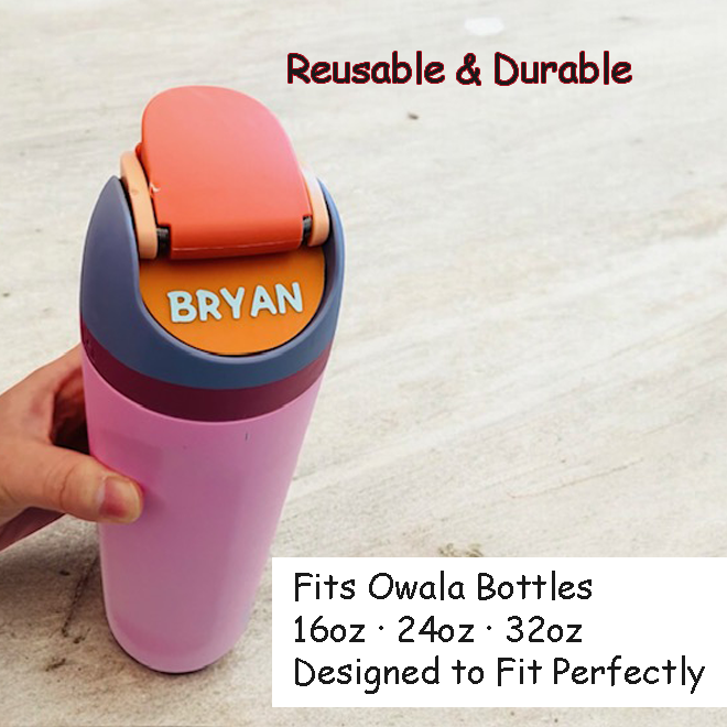 Personalized Owala Name Plate