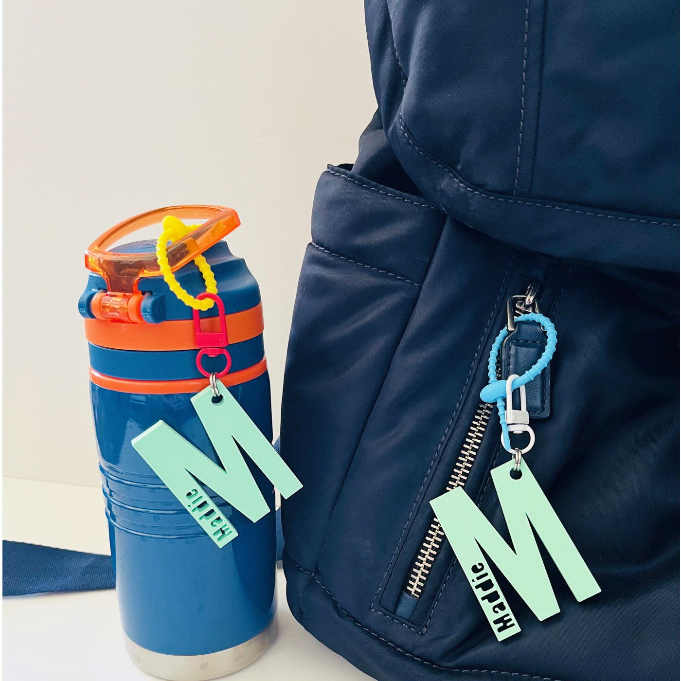 Personalized Initial Name Keychain