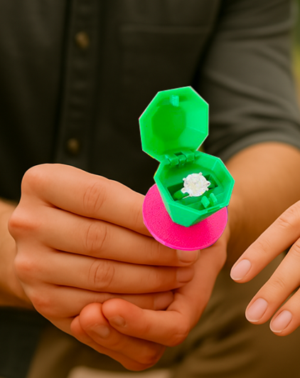 Ring Pop Ring Box-Proposal ring case