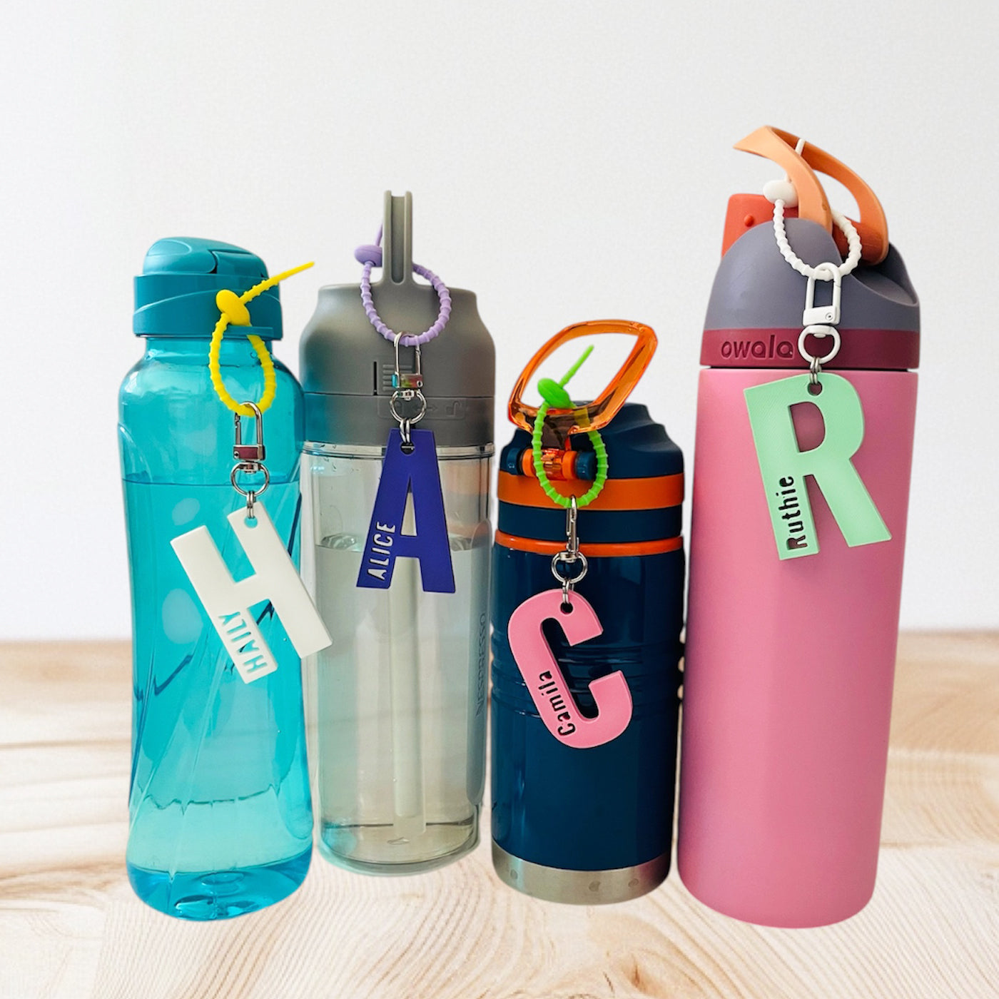 Personalized Initial Name Keychain