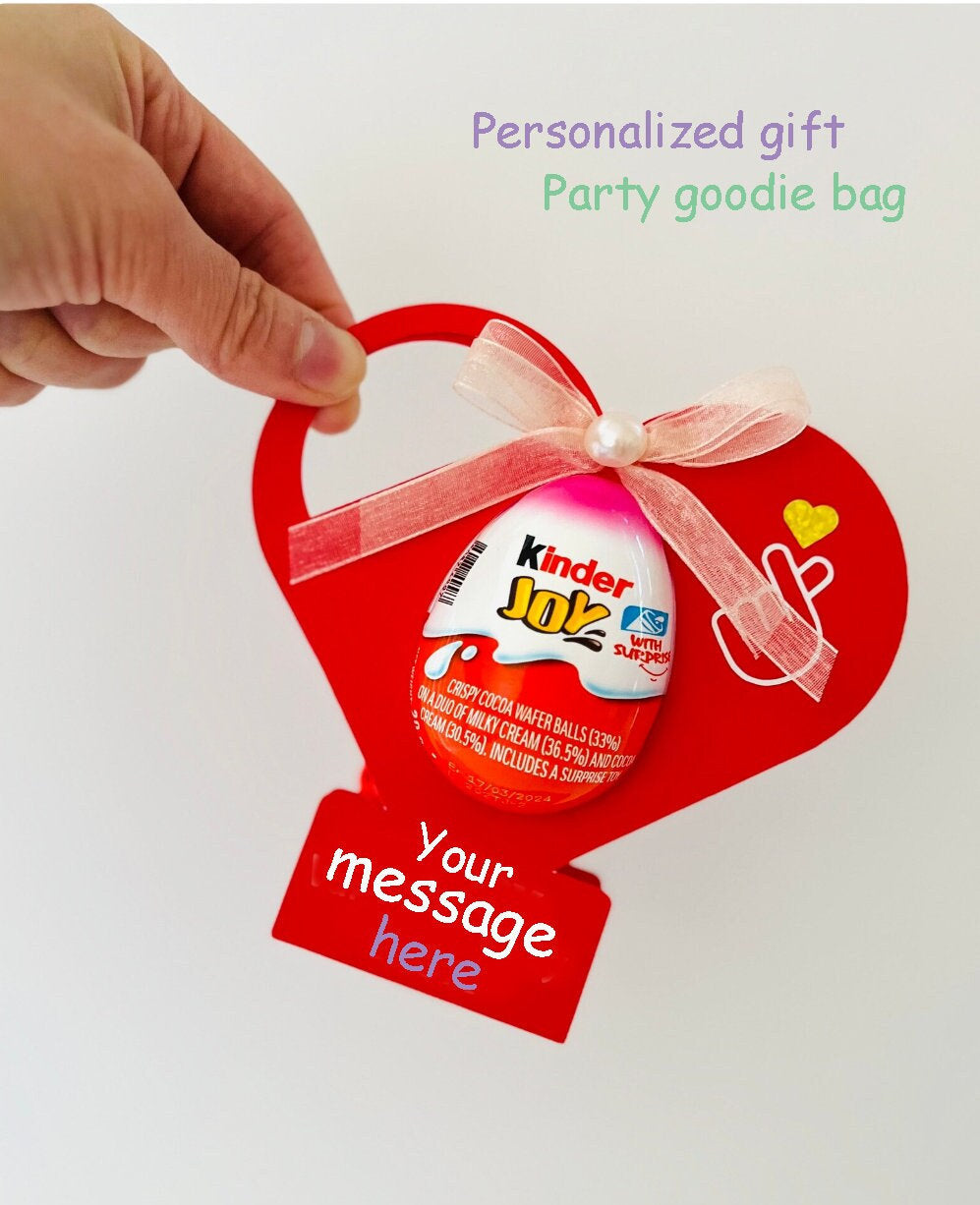 Kinder joy goodie bag, Kinder joy favors