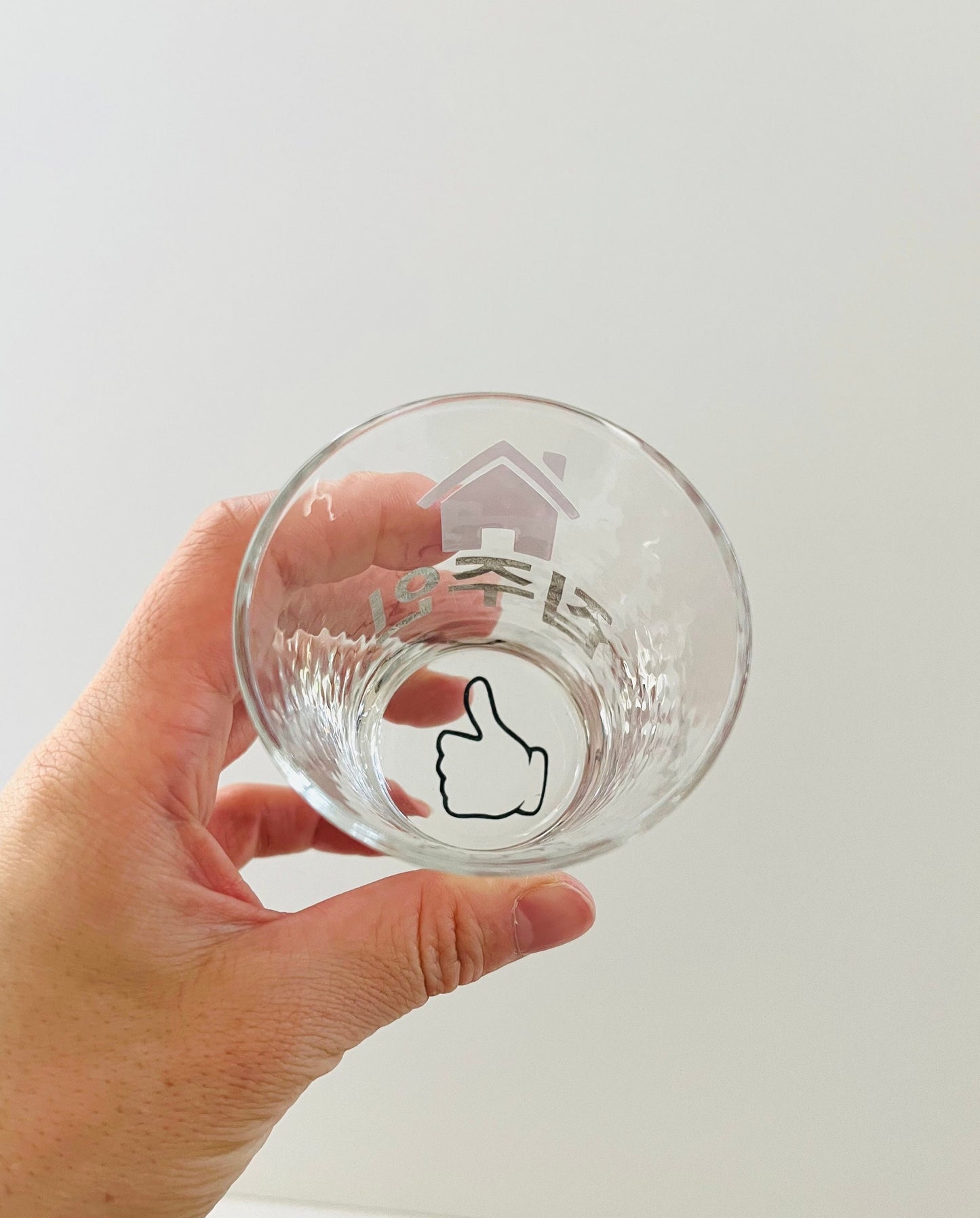 Homeowner drinking glass gift, Korean gift,집주인 선물