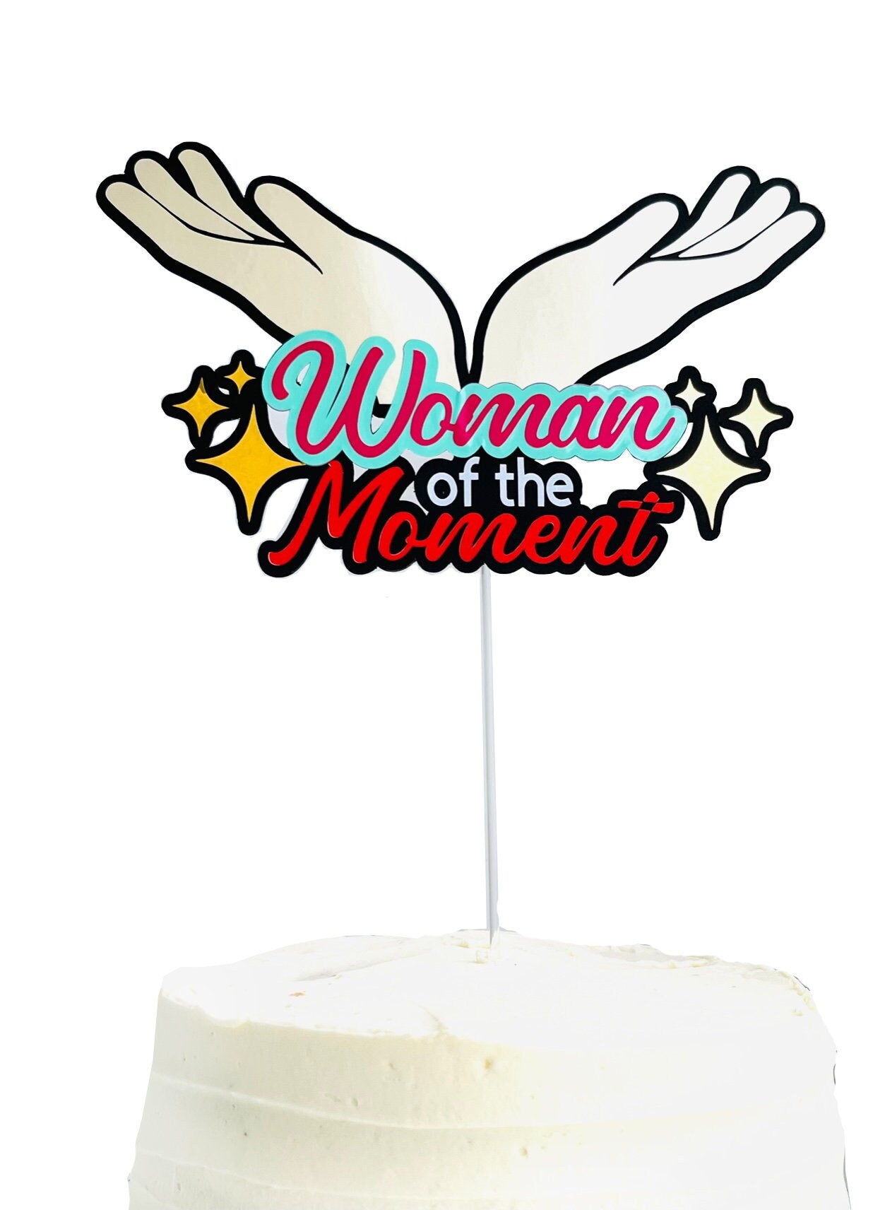 Woman of the moment Topper