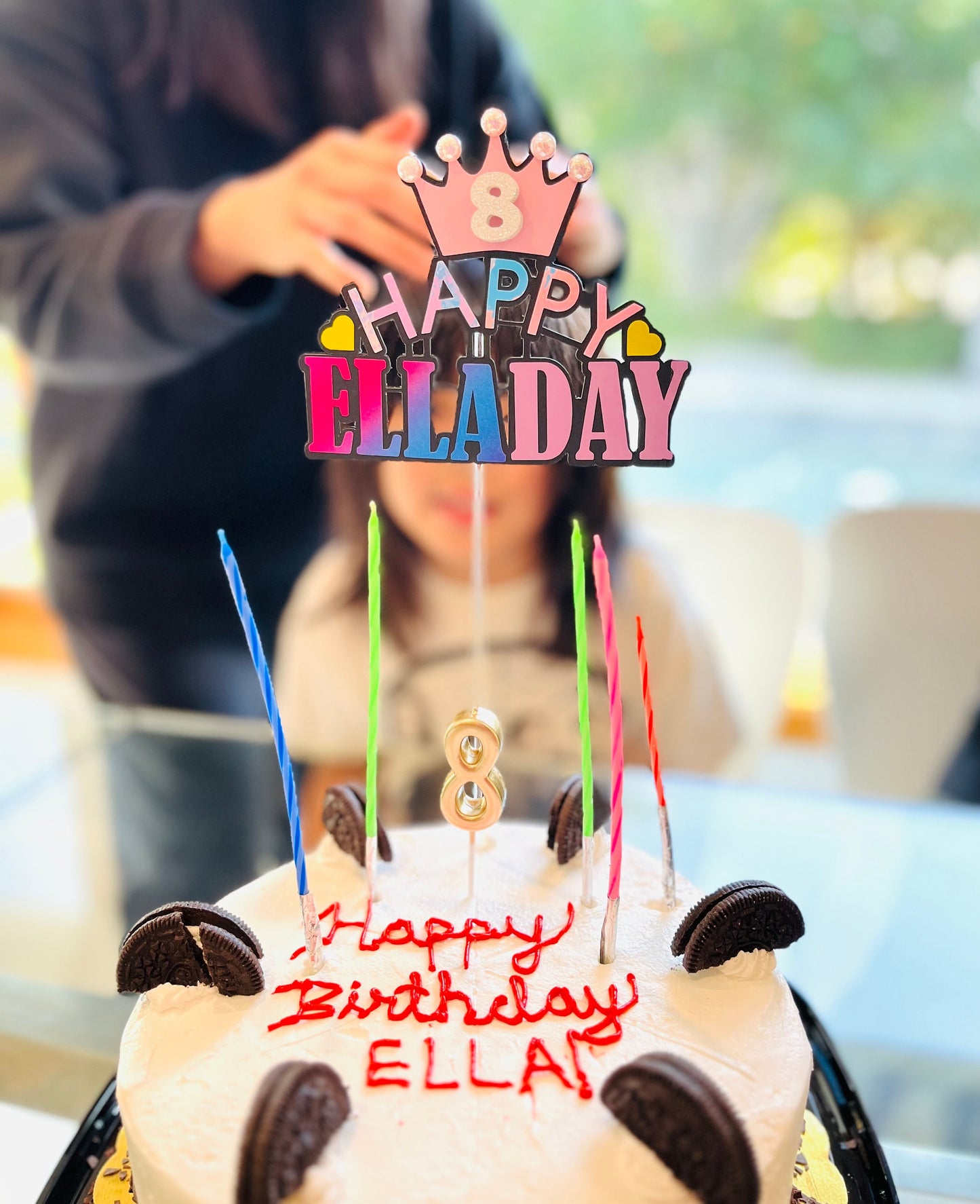 3D Customized princess Birthday topper