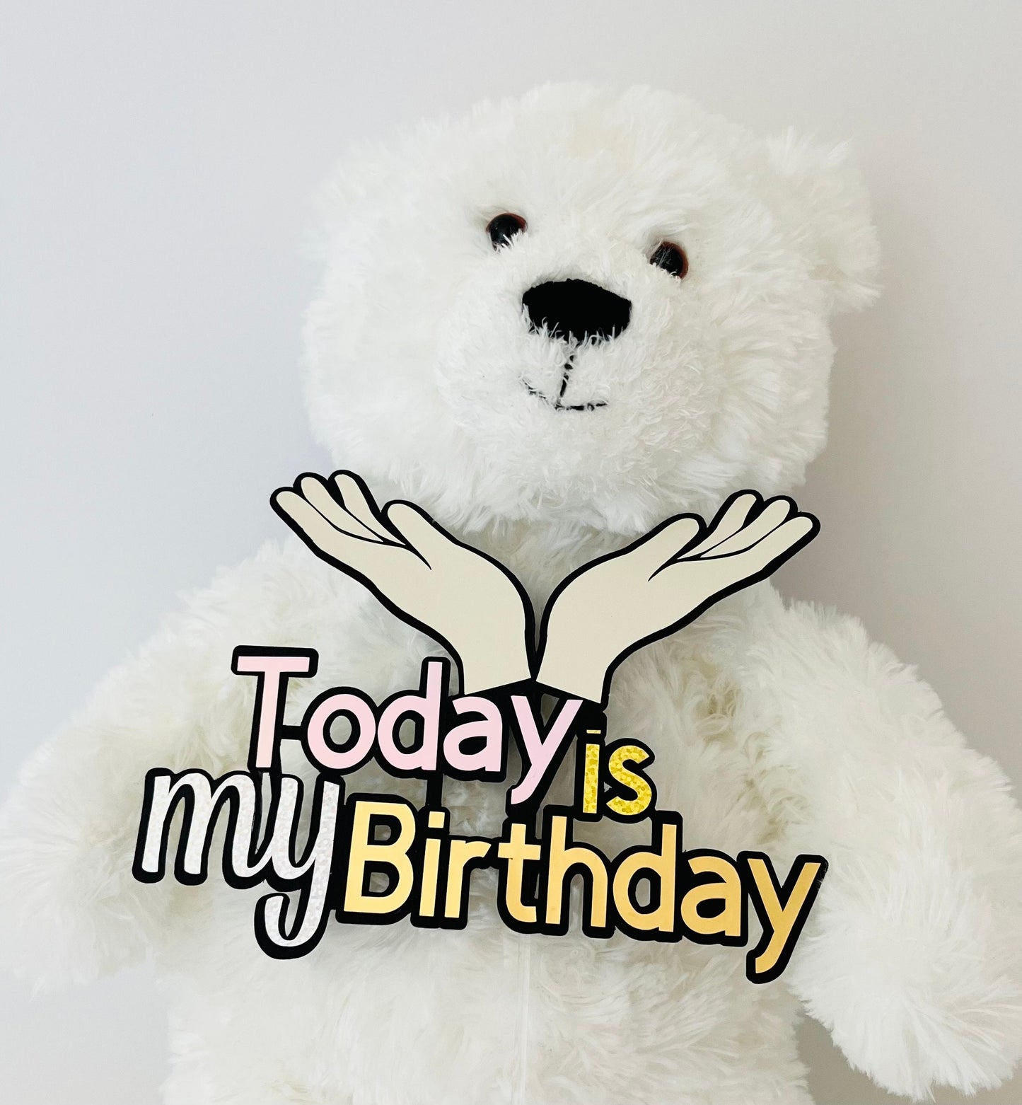 Today is my Birthday cake topper