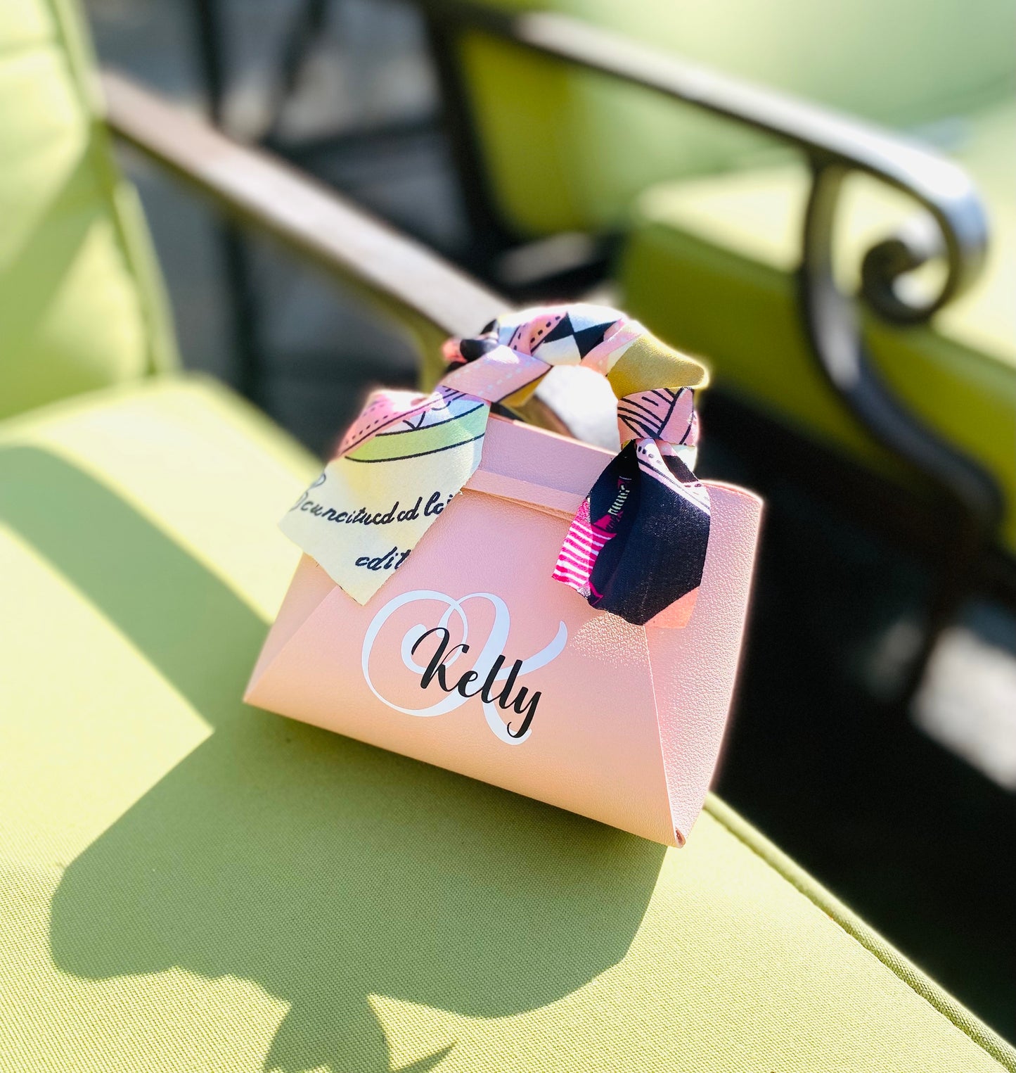 Initial name Luxury gift bag