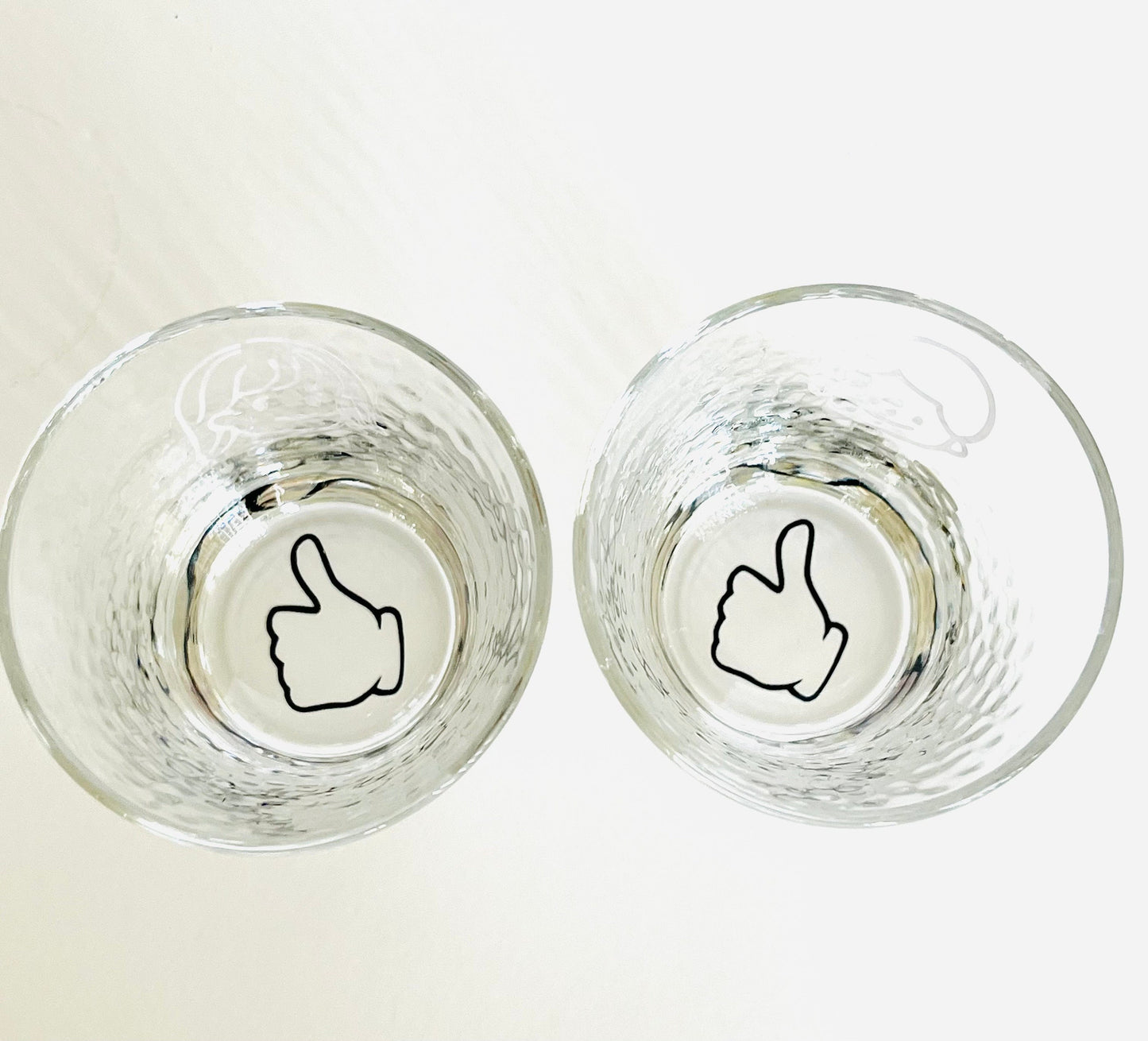Custom korean name drinking glass