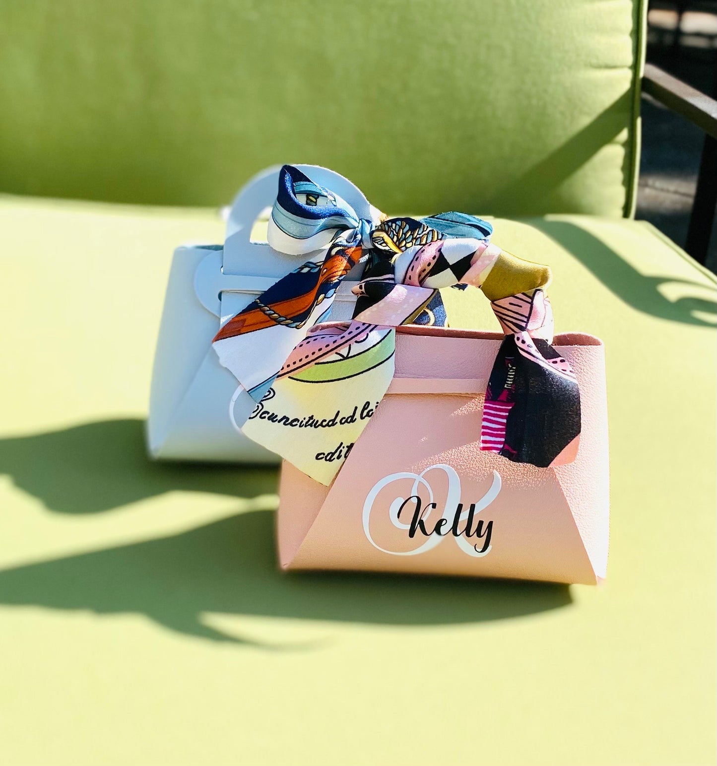 Initial name Luxury gift bag