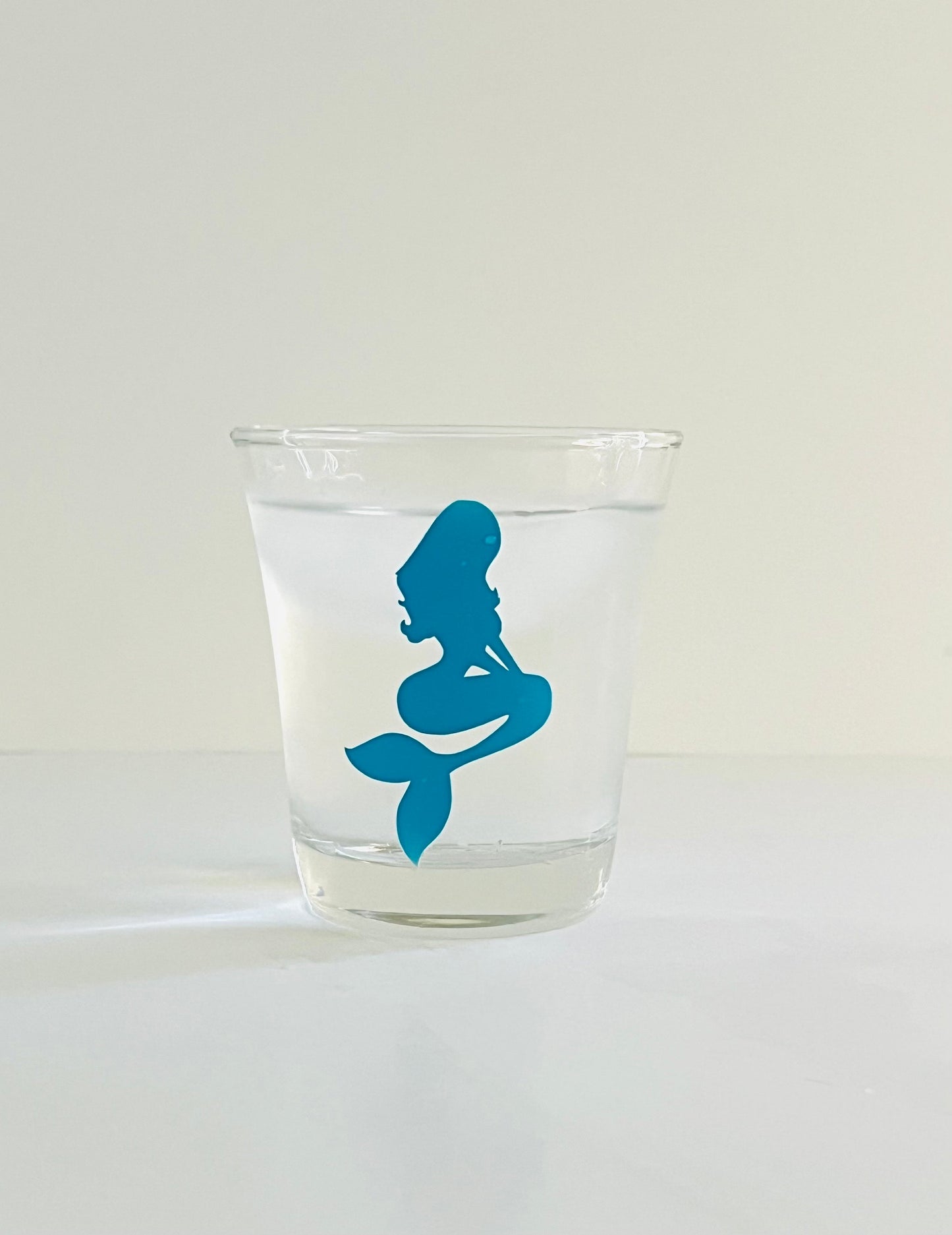 Color changed drinking mermaid glasses