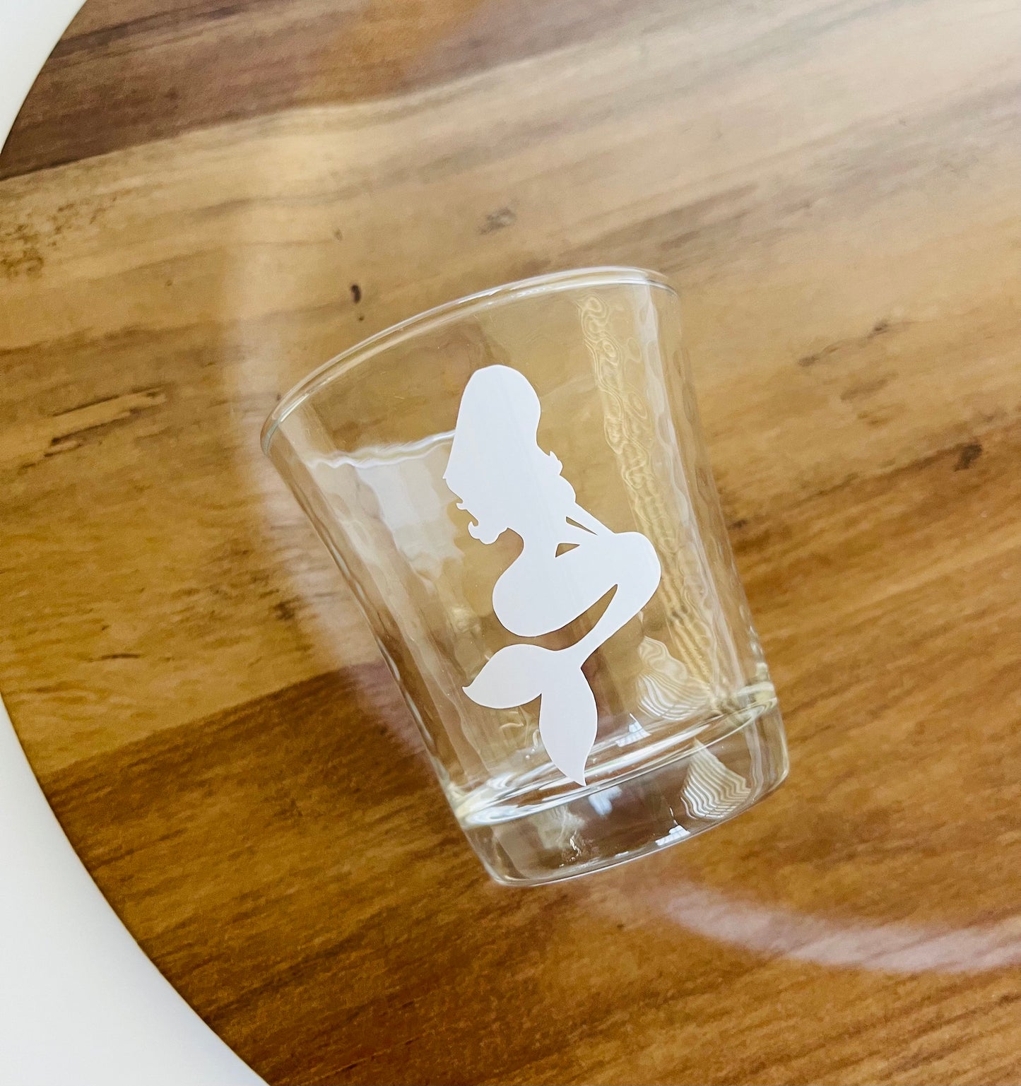 Color changed drinking mermaid glasses