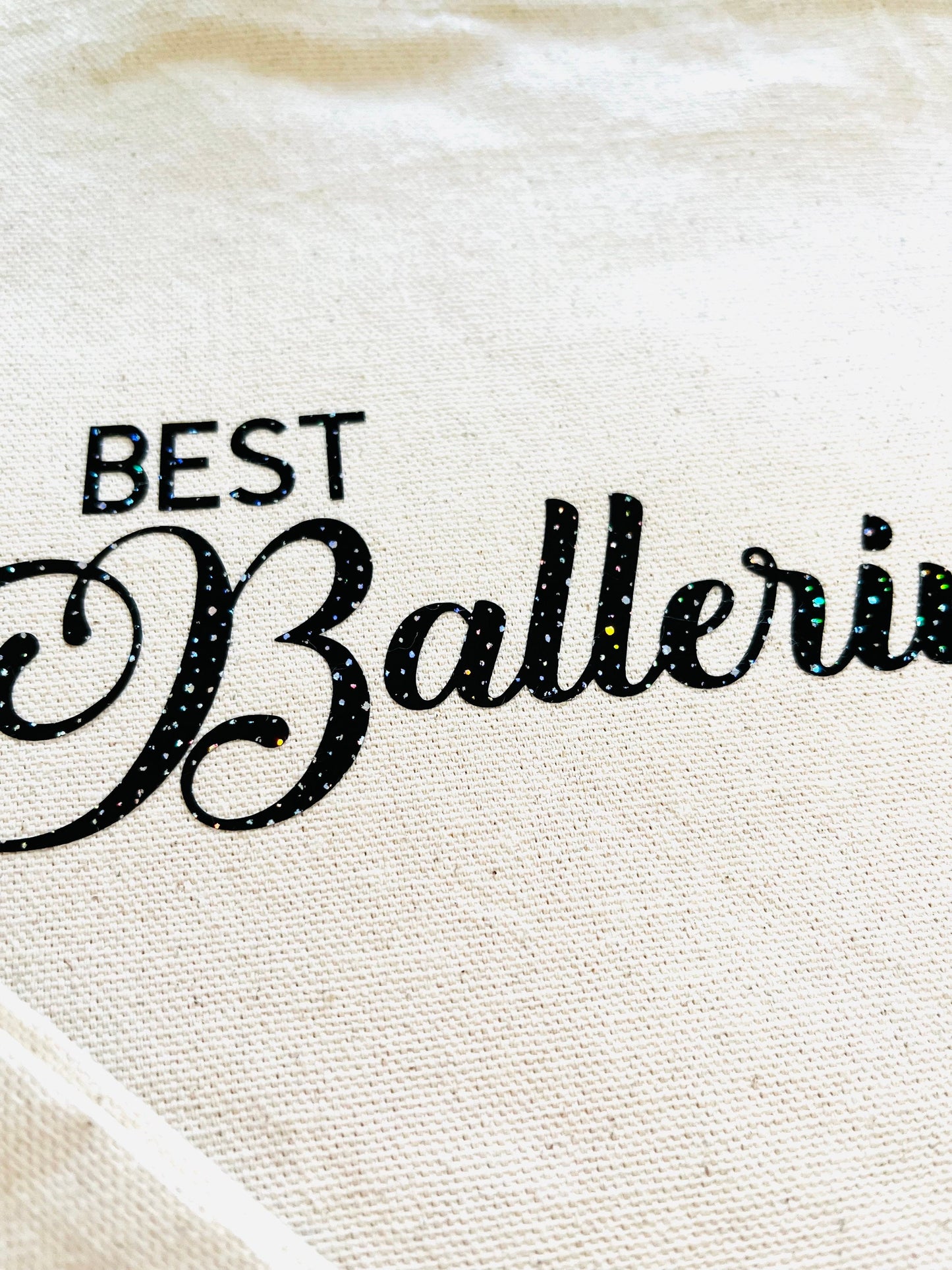 Ballerina Custom canvas bag,Ballerina canvas bag