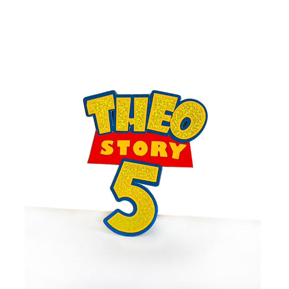 Toy Story personalized  Birthday topper